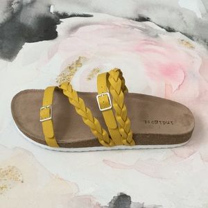 Yellow Indigo Rd. Sandals